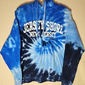 ‎Tye Dye New Jersey Hoodie size Large